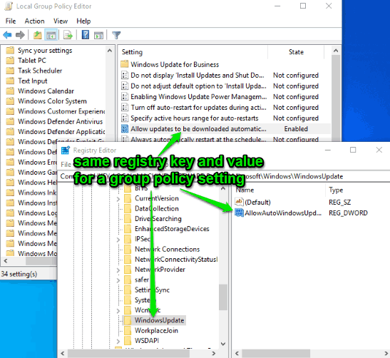 How to Find Registry Key for a Group Policy Setting in Windows 10?