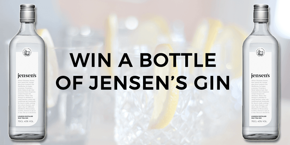Win a Bottle of Jensen's Gin I Love Gin