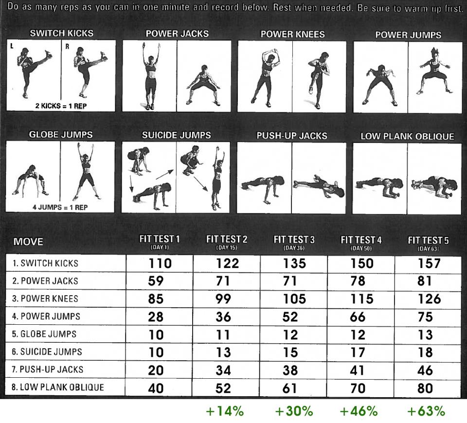 Insanity Plyometric Cardio Circuit Fitness Fatale