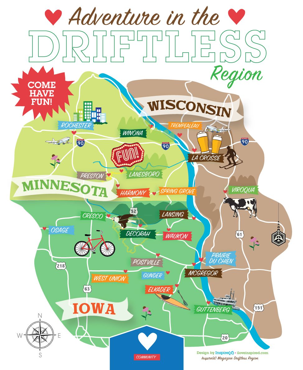 Driftless Area Road Map Make a Paper Gnome Hat (Plus Beard!)! » I Love Inspire(d)