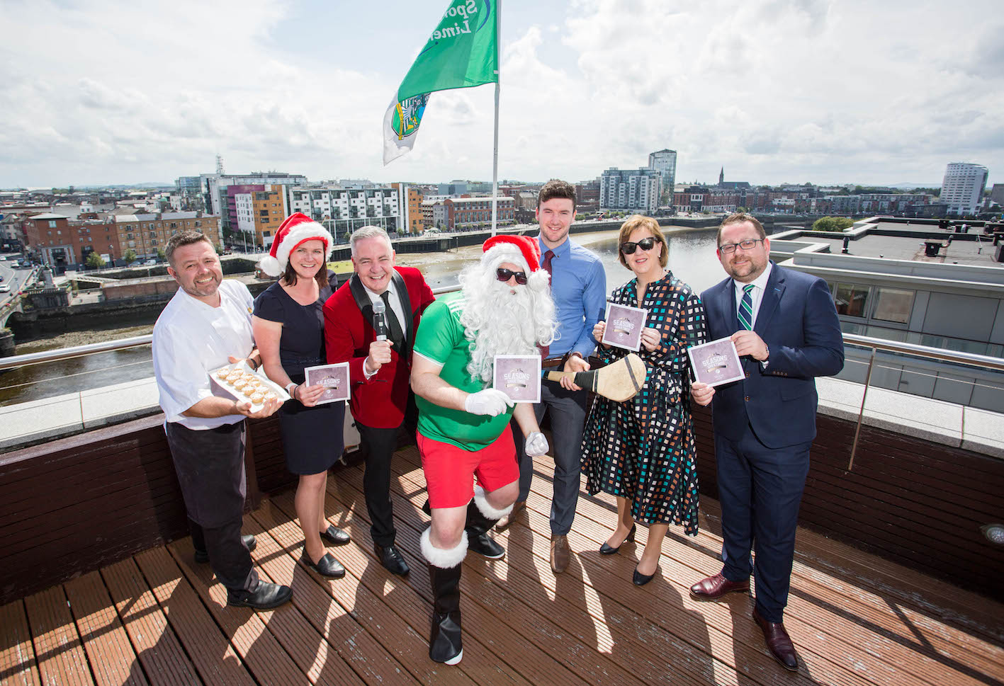 Limerick Strand Launch Christmas 2019 with Limerick hurler