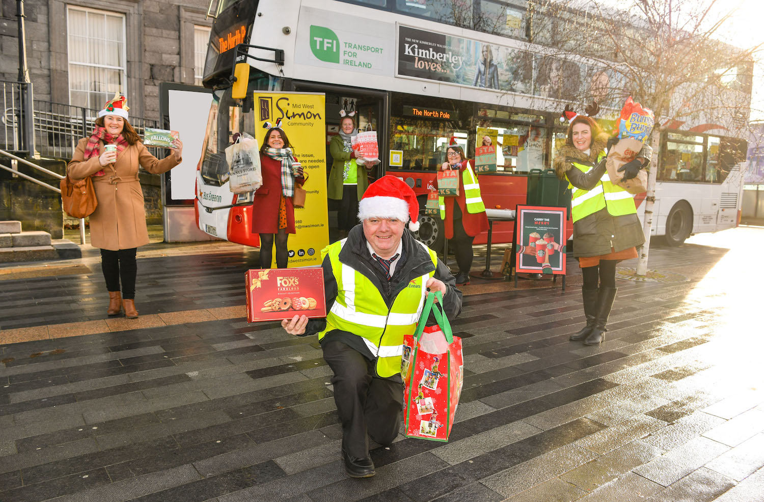Bus Eireann Christmas Day Bus Eireann Fill a Bus in aid of MidWest Simon Community