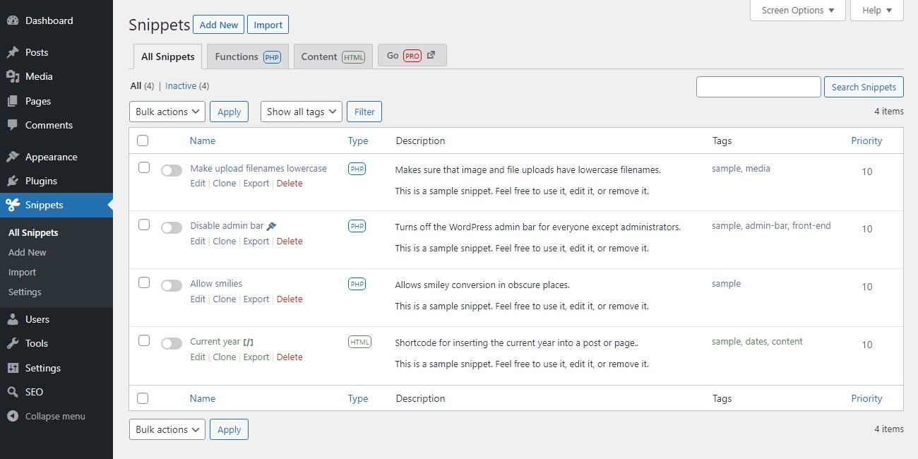 WordPress Code Snippets Plugin Tutorial Easy Custom Functions and