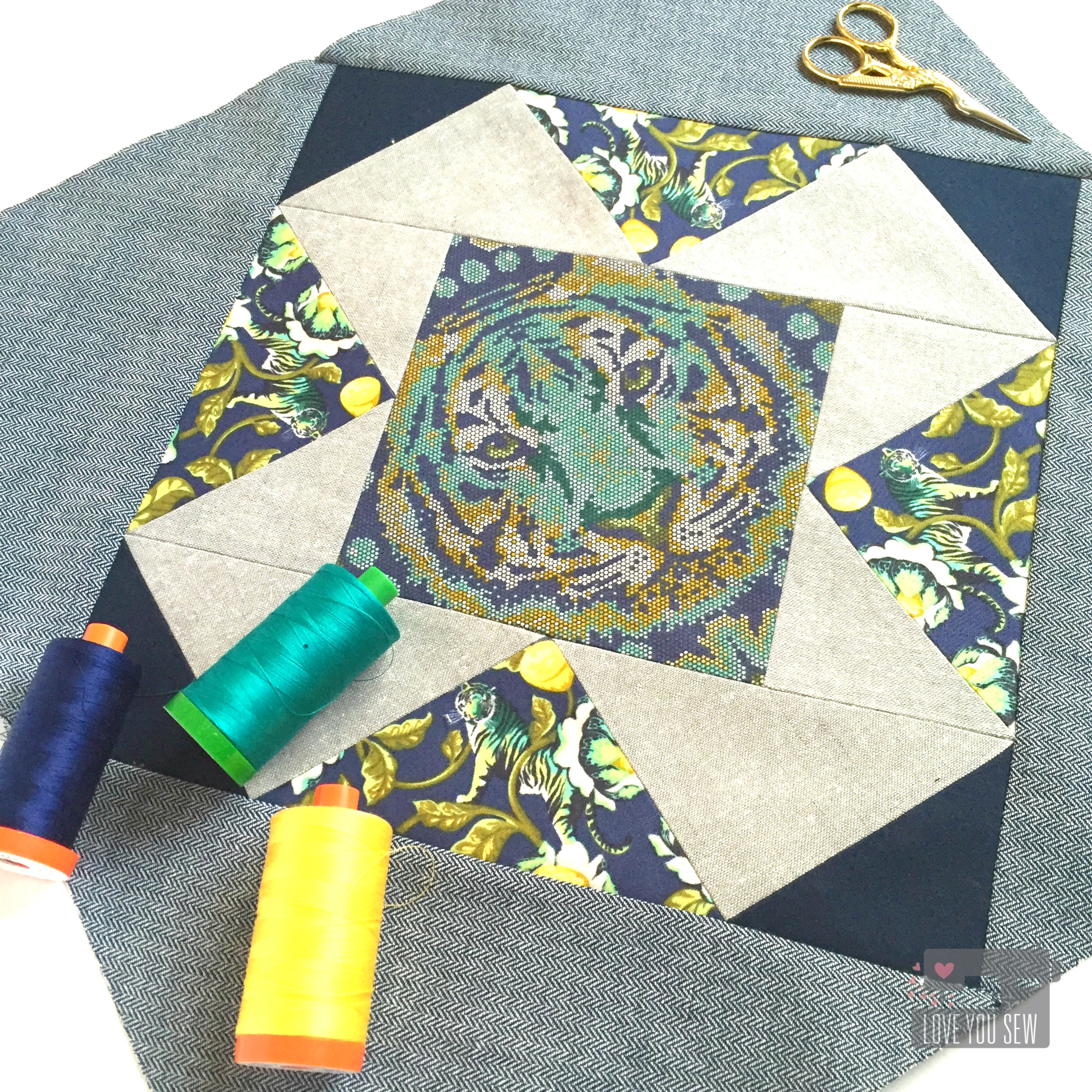 Vera Quilt Pillow Love You Sew