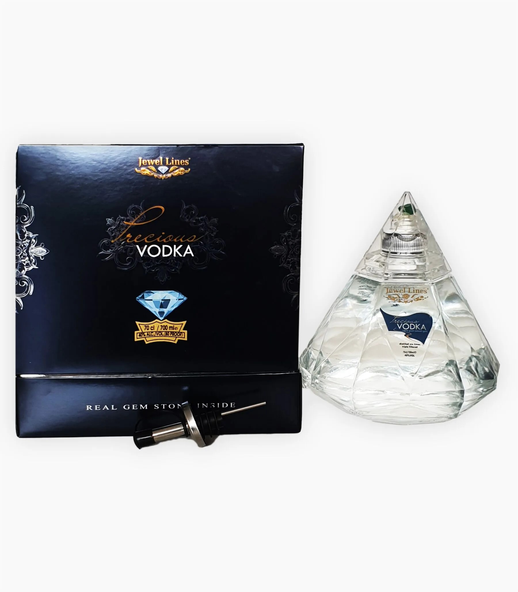 Vodka Precious Jewel Lines 70cl Il Piacere dell'Acqua