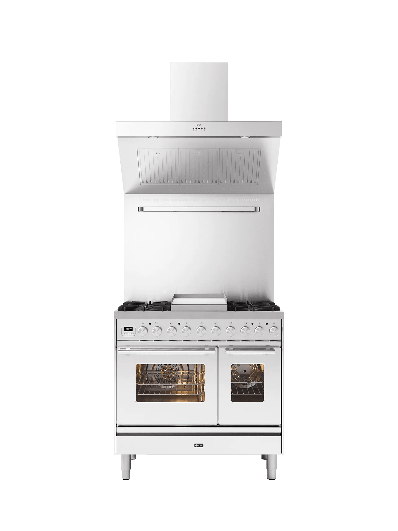 90 cm double oven range cooker ILVE