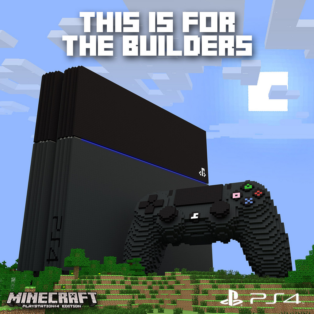 Minecraft, l'edizione PS4 è pronta per il download con l'upgrade PS3