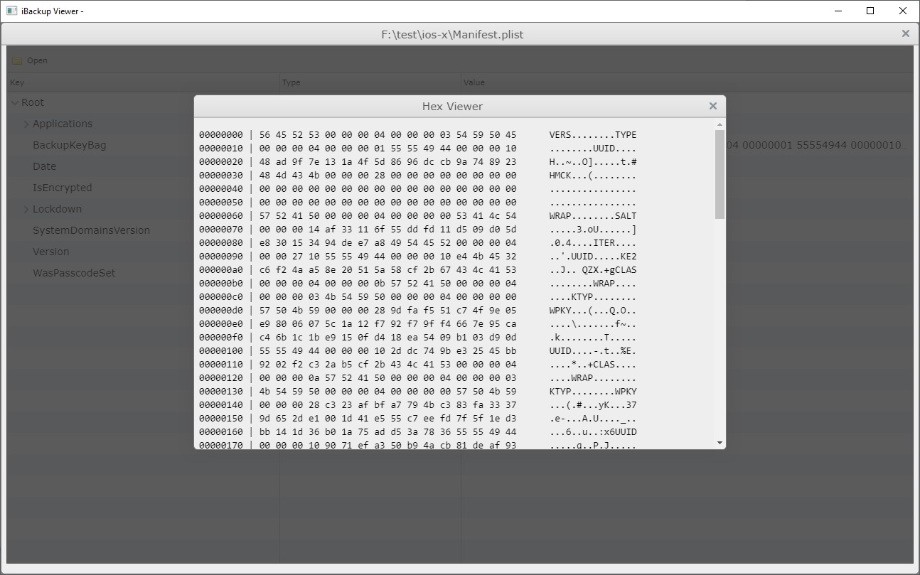 Free PList Viewer (Property List File Viewer) for Windows 10