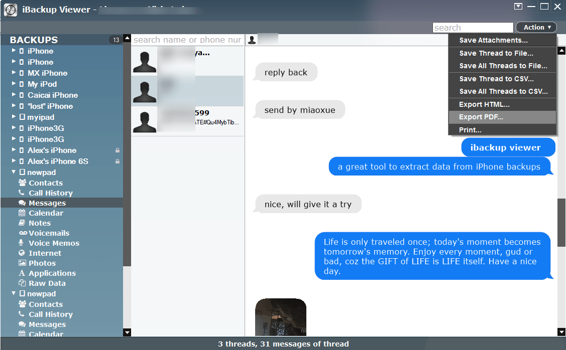 Export Text Messages From Iphone To Pdf Texte Préféré