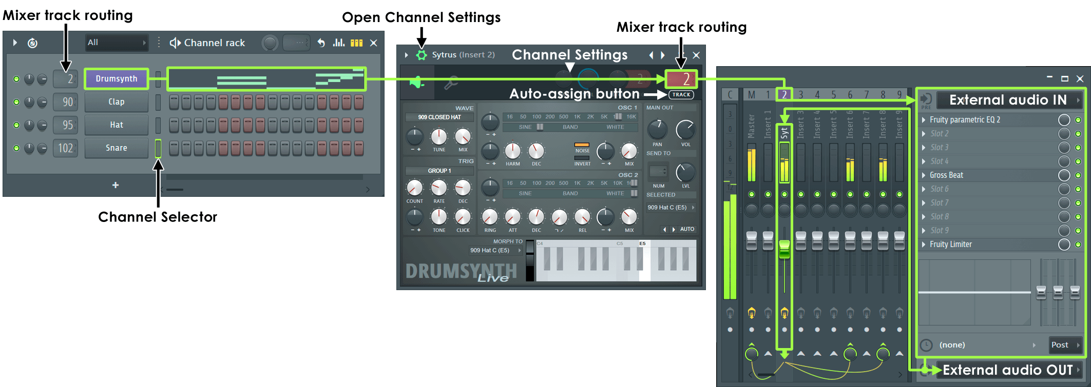 Channel rack & mixer question r/FL_Studio
