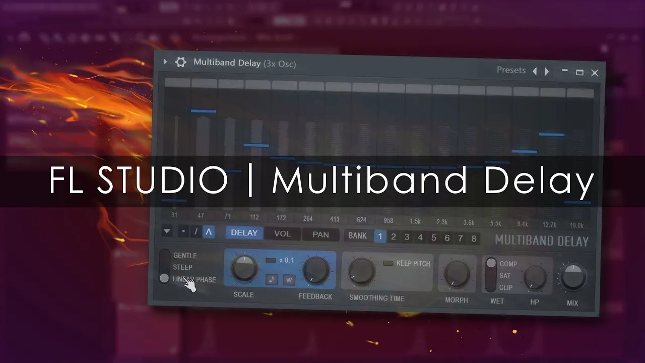 FL STUDIO Multiband Delay FL Studio