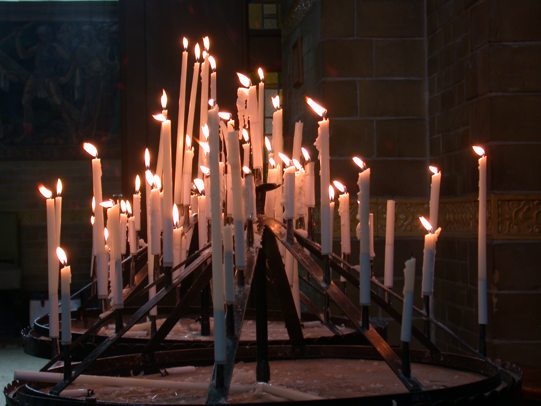 Image*After photos objects candle candles candlestick church fire flame