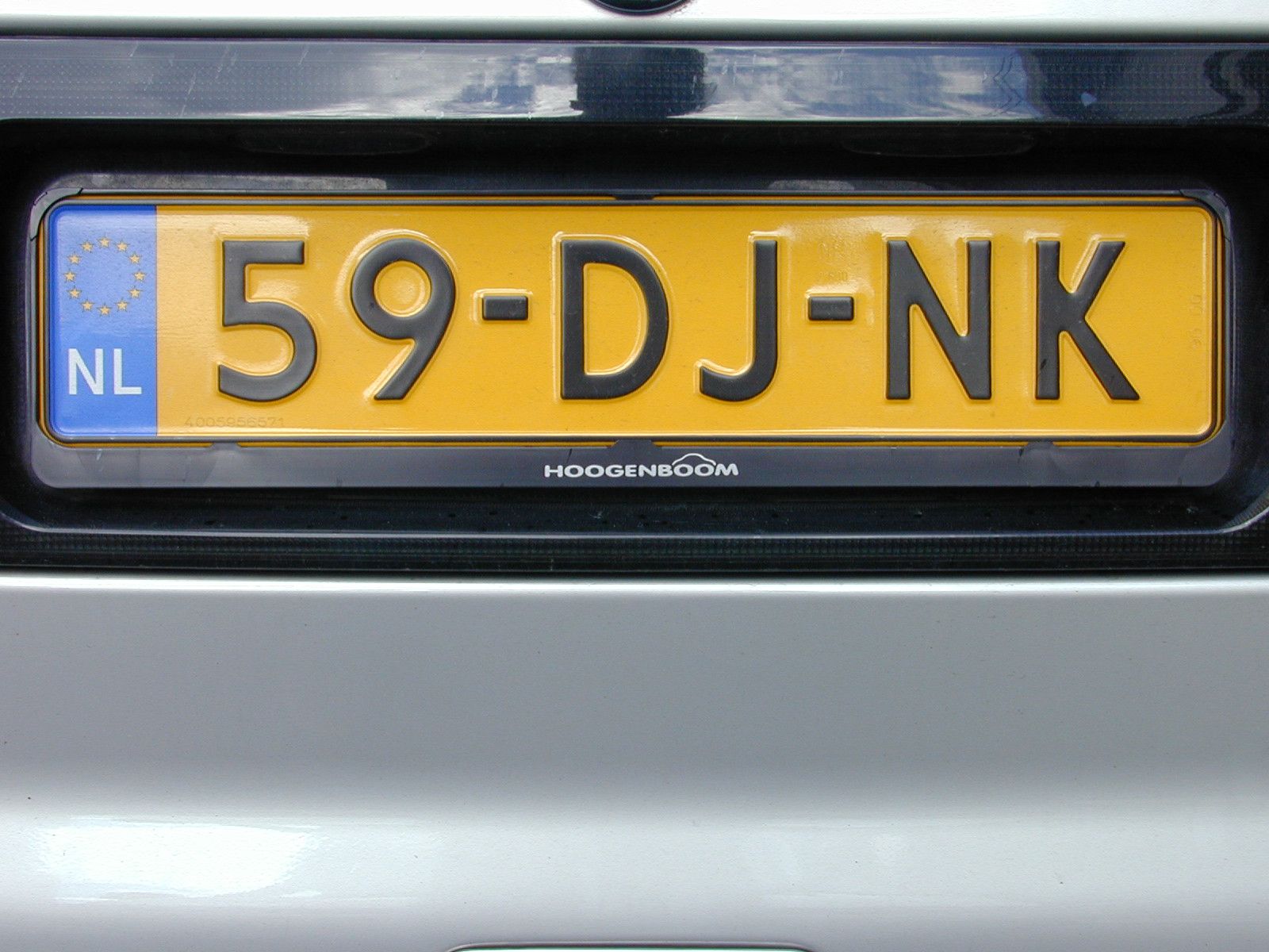 Image*After photo dutch license plate number plate 59 dj nk numbers