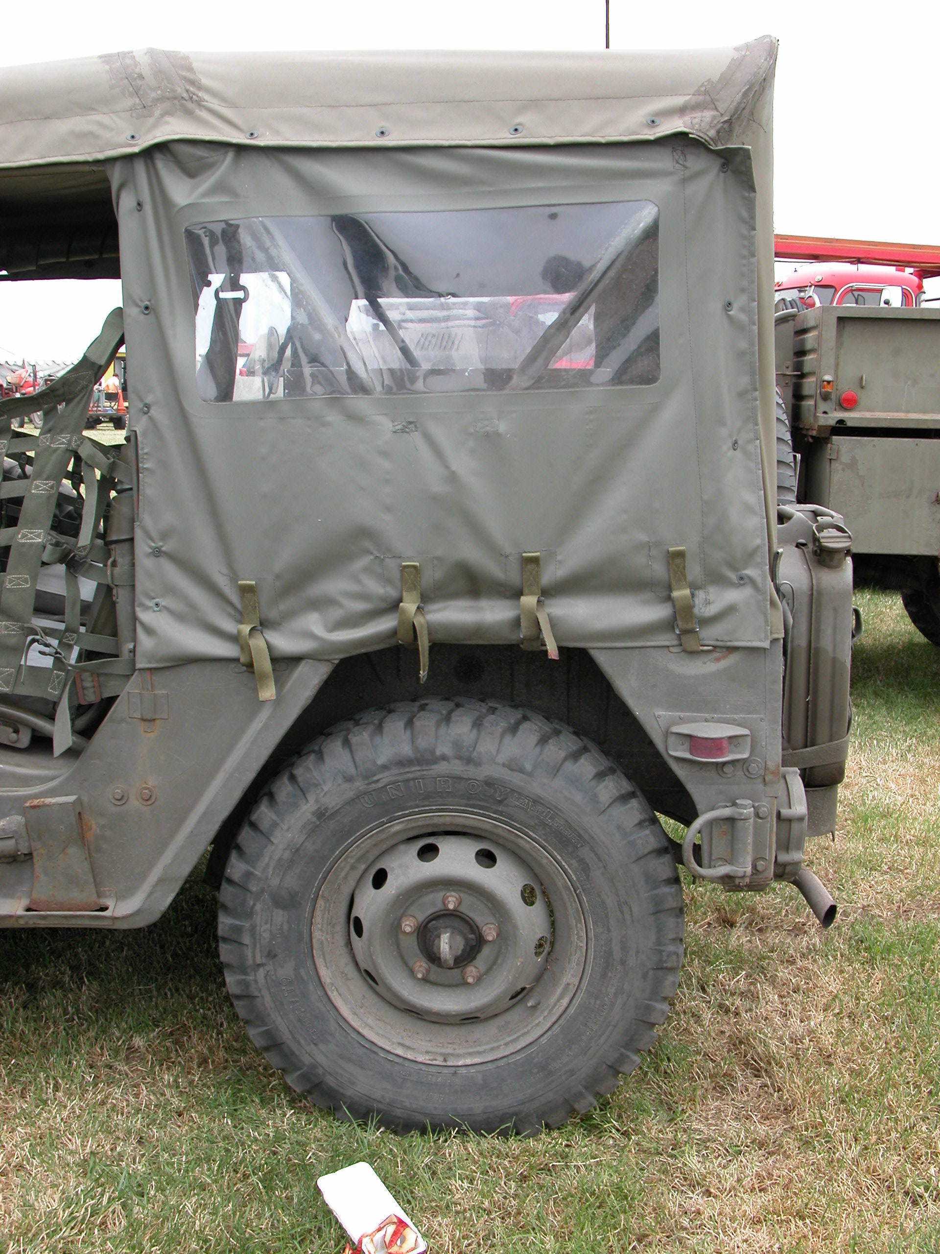 Image*After textures wheel military jeep canvas car plastic window