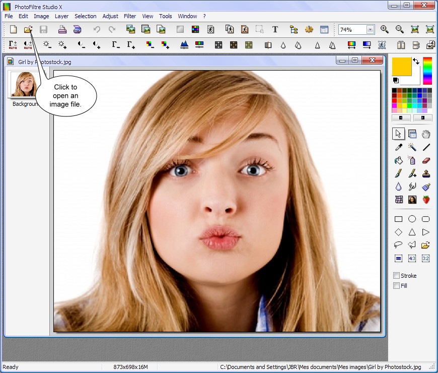 Imagelys Picture Styles Tutorials From PhotoFiltre Studio X