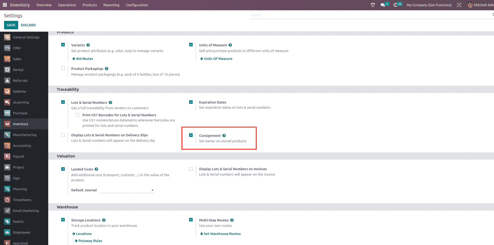 How Does Consignment Work on Odoo 16 ERP
