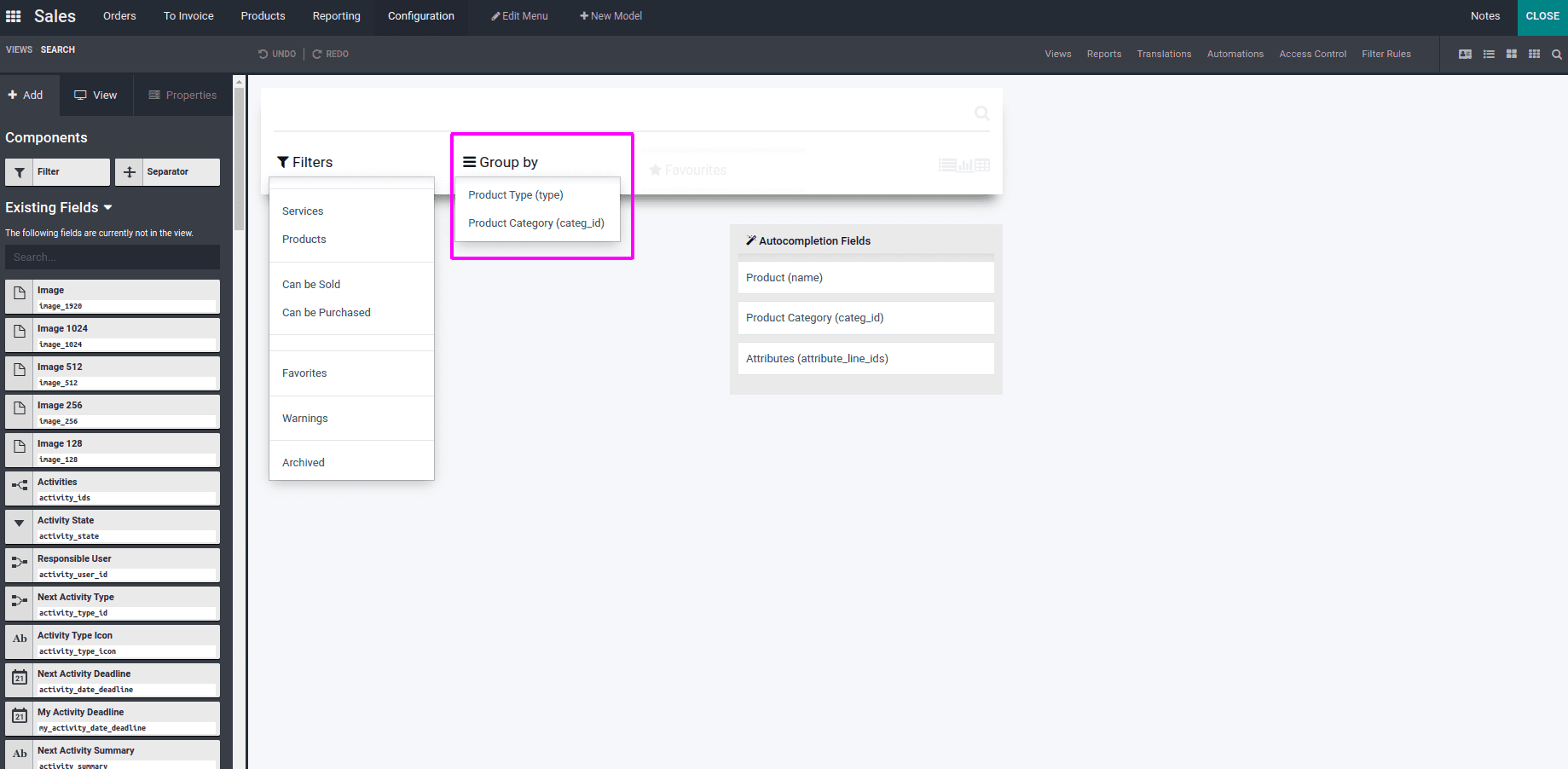 How to Add Status Bar in the Product Form View Using Odoo 15 Studio