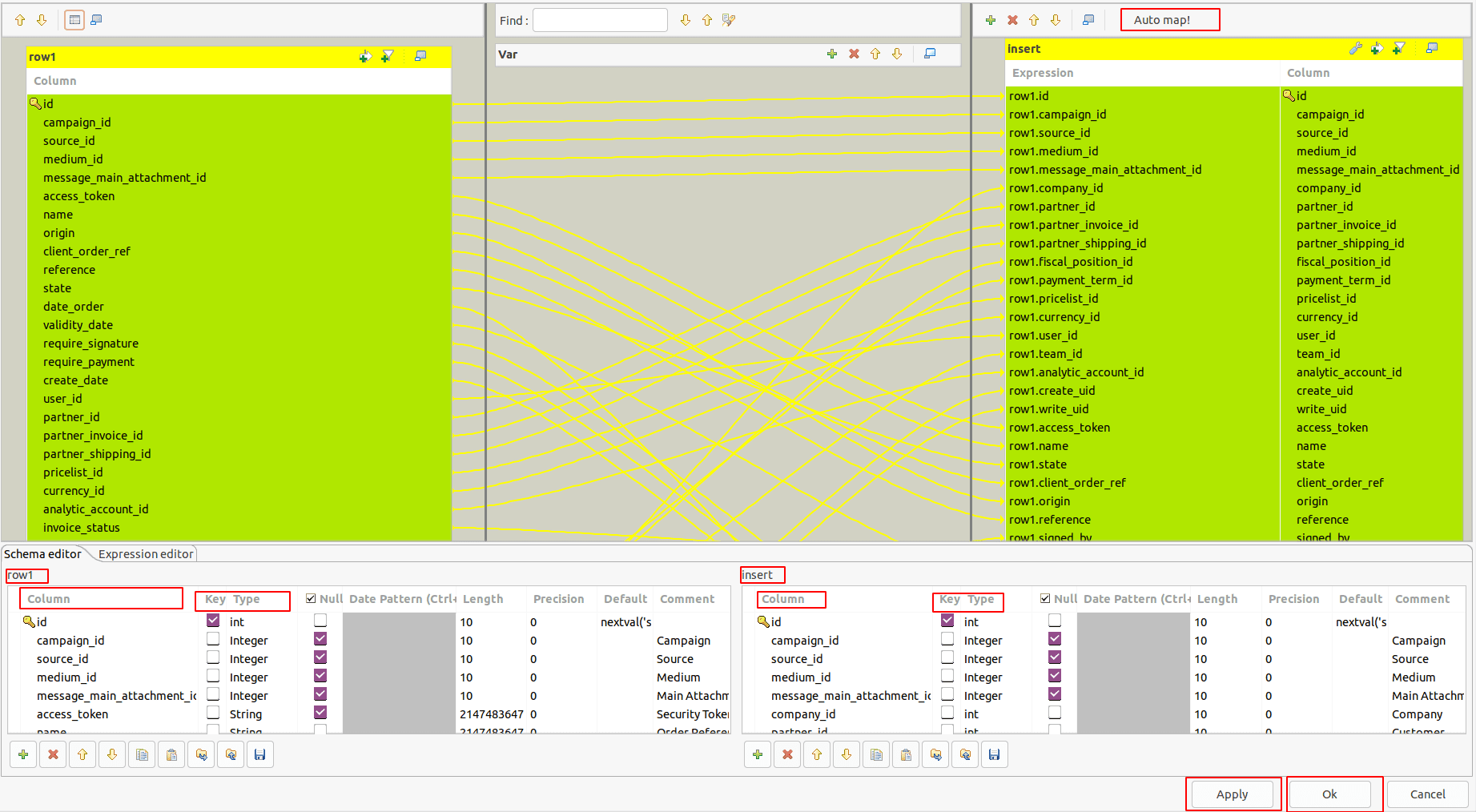 How to Create tMap Expressions using tMap Component in Talend Open Studio