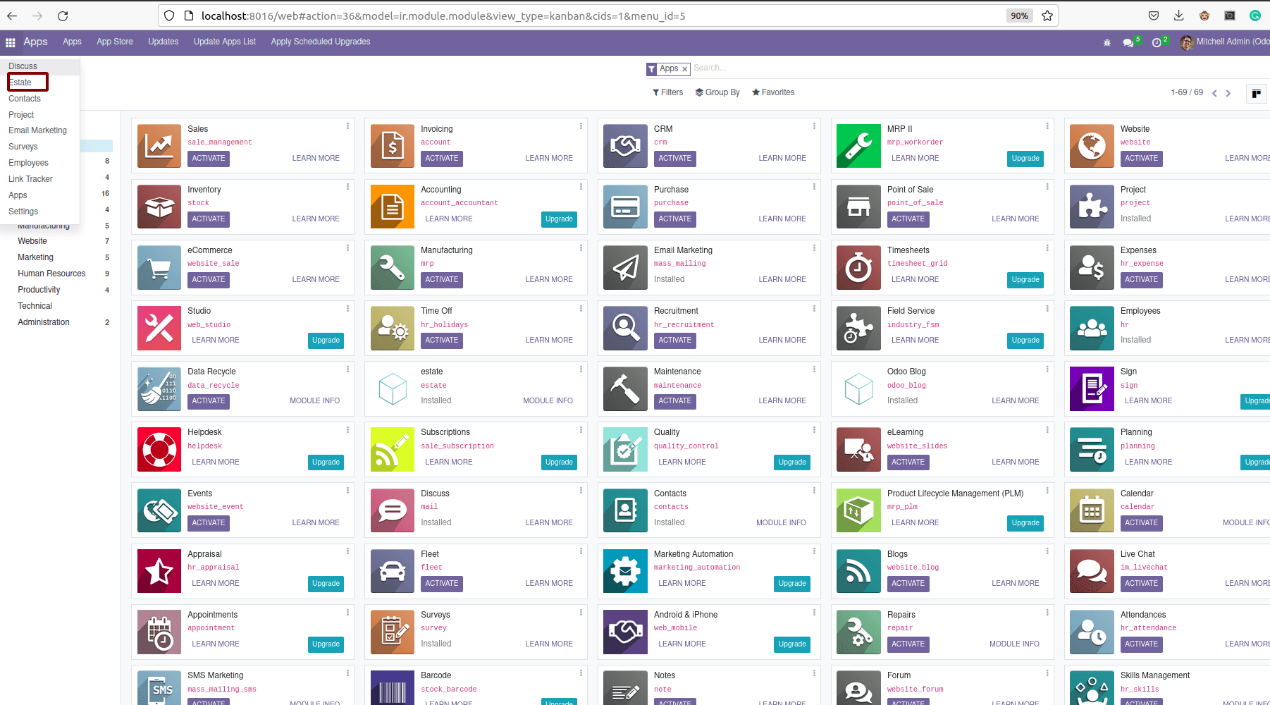 How to Define Menu & Actions in Odoo 16? 欧宝娱乐平台网站