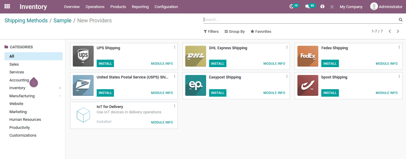 How to Setup Delivery Method in Odoo 14