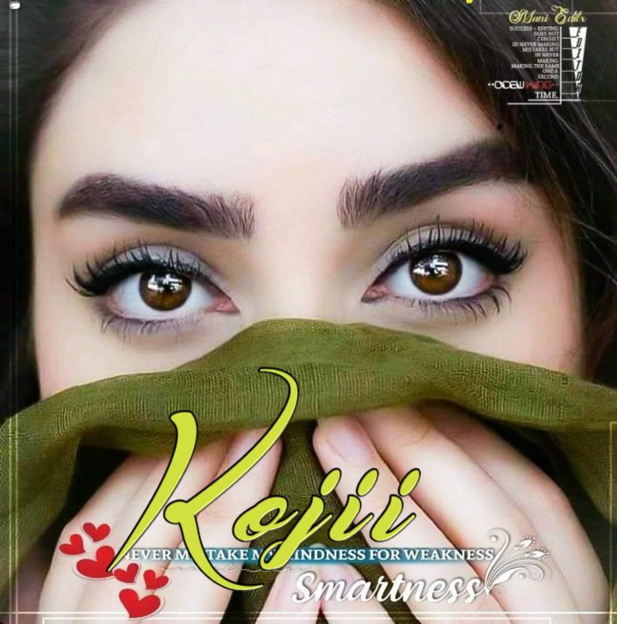 Koji Name Girl Hidden Face Dp For Whatsapp