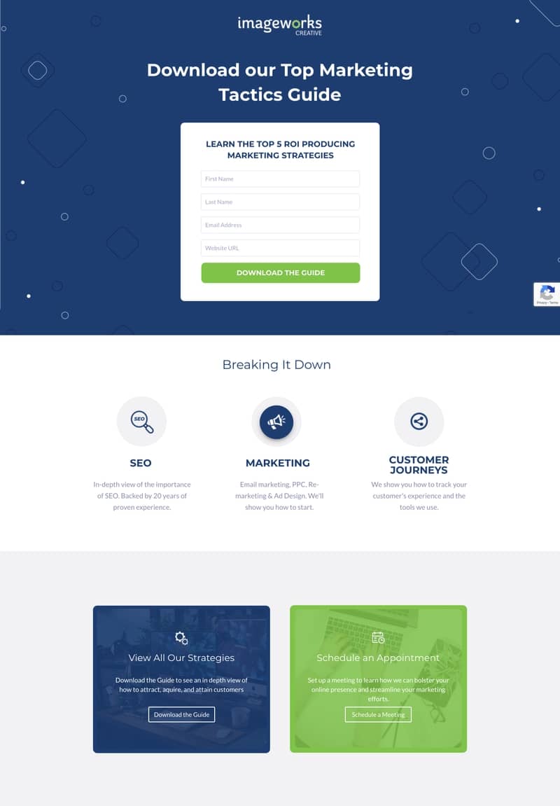 Landing Page Services Interior  Design Custom Landing Pages