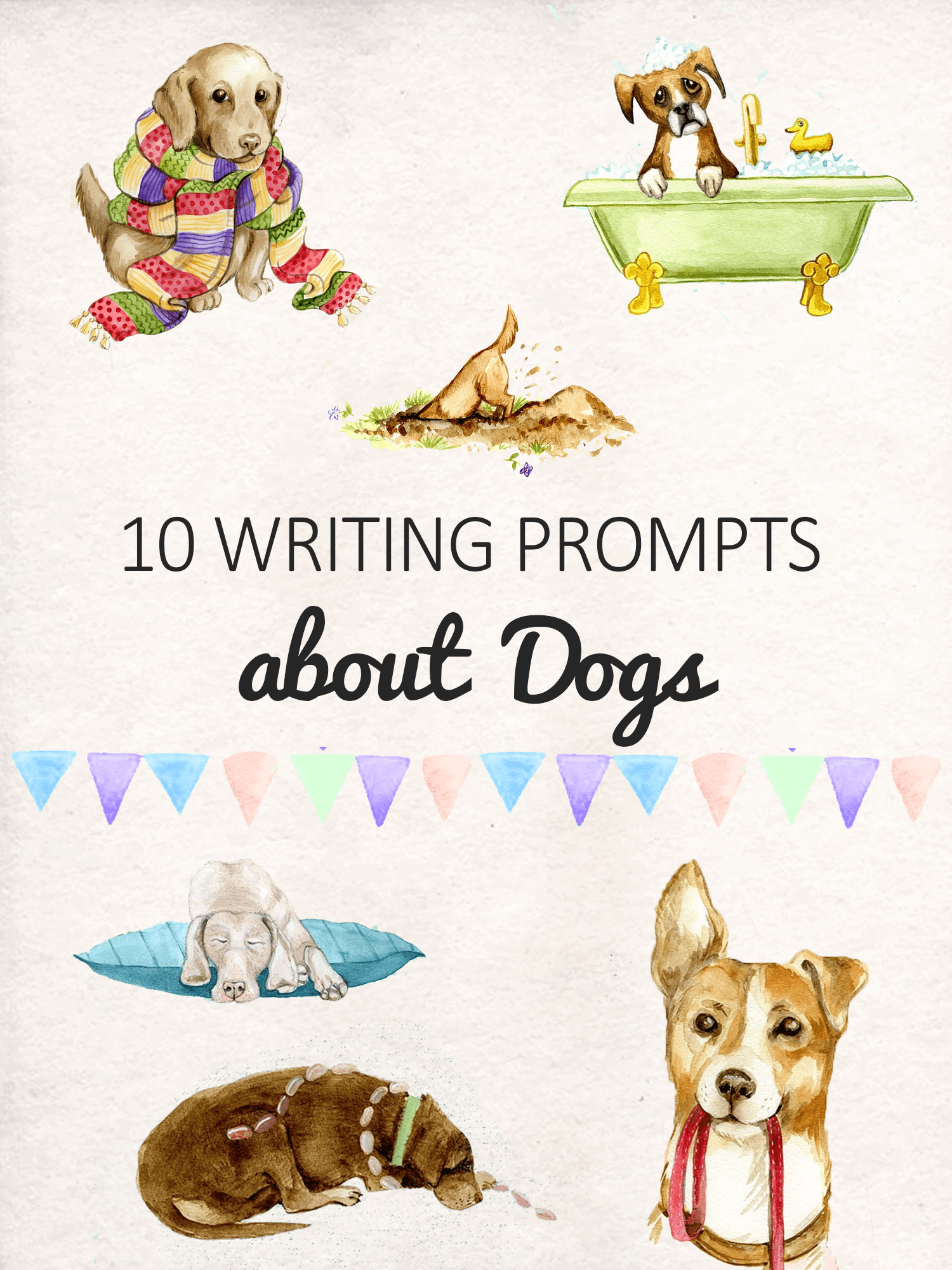 10 Writing Prompts About Dogs for Kids Imagine Forest
