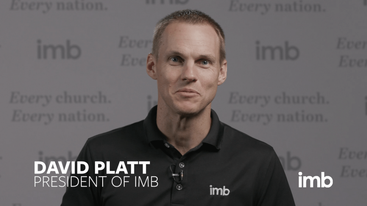 David Platt International Mission Board