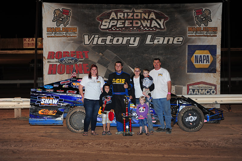 Thornton dominates Arizona Speedway’s John Morris Classic IMCA
