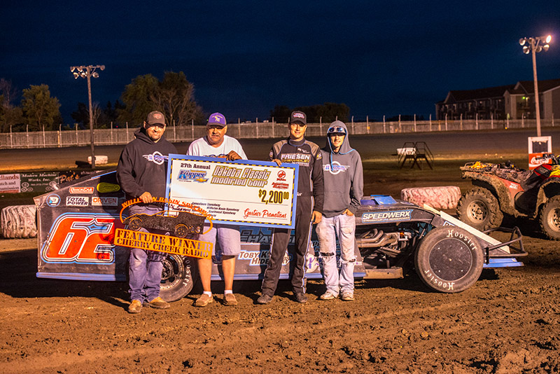 Marriott dominant in Dakota Tour IMCA Modified win at Williston IMCA