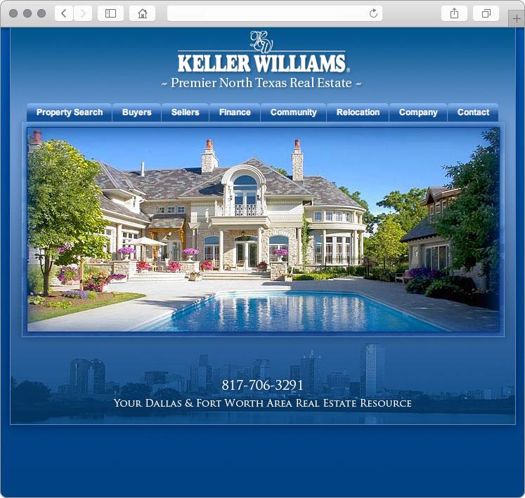 Dallas Fort Worth Texas Real Estate Company site
