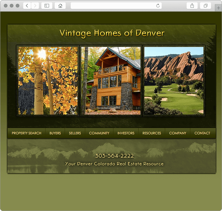 Denver Colorado Real Estate Broker site