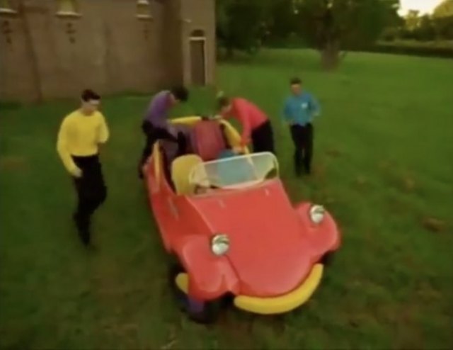Made for Movie 'Big Red Car' in "The Wiggles Movie, 1997"