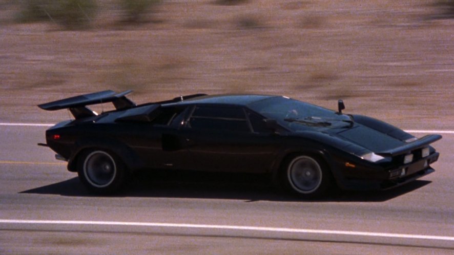 1980 Countach LP 400 S in "The Cannonball Run, 1981"
