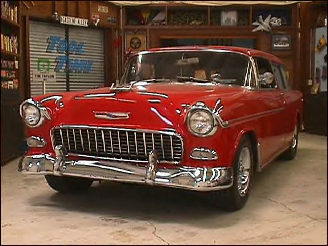 1955 Chevrolet Bel Air Nomad [2429] in "Home Improvement