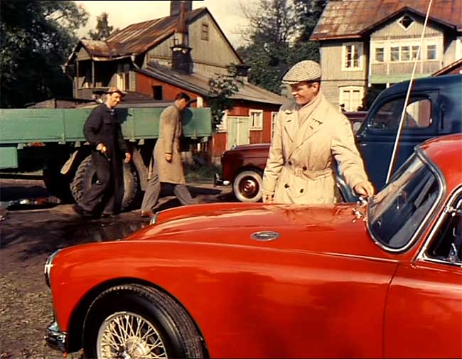 1957 MG A Coupe MkI in "Mannekäng i rött, 1958"