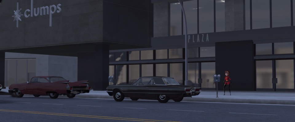 1965 Ford Thunderbird Hardtop [63A] in "The Incredibles, 2004"