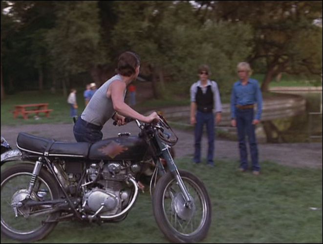Honda CB 350 K4 in "My Bodyguard, 1980"