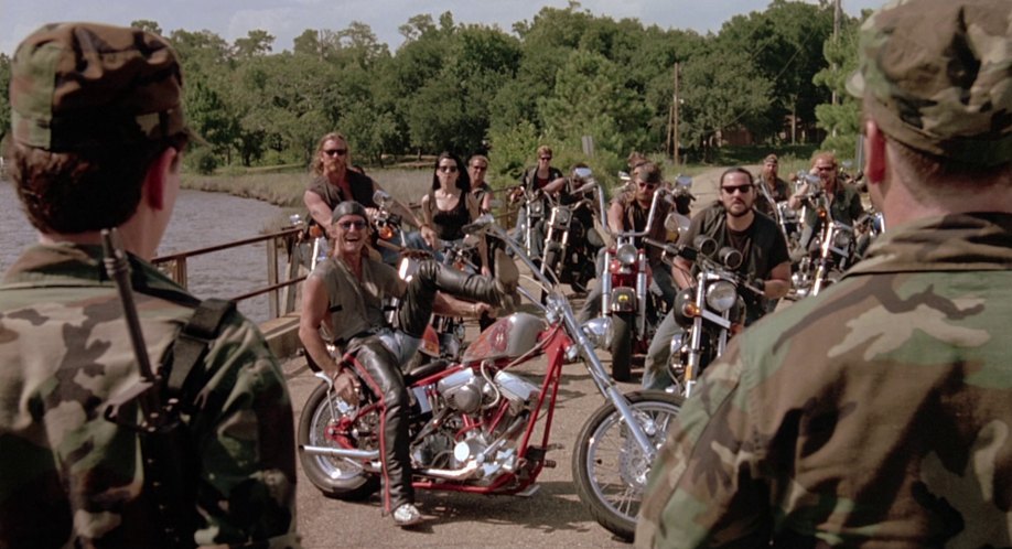 HarleyDavidson Chopper in "Stone Cold, 1991"