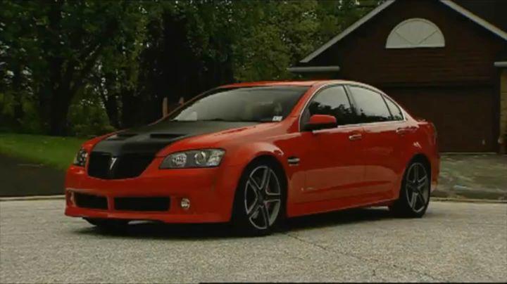 IMCDb.org: 2009 Pontiac G8 GT SLP Firehawk [GMX557] in "Motorweek, 1981