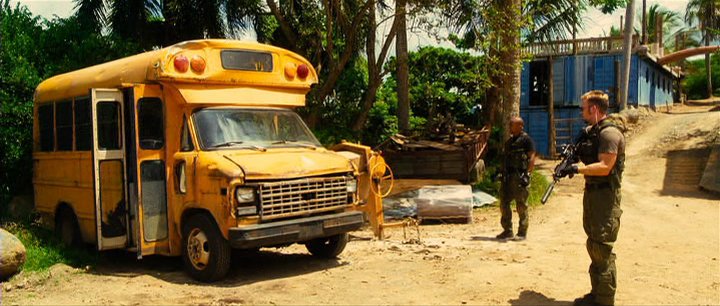 IMCDb.org: 1992 Chevrolet Chevy Van Mid Bus [G-30] in "The Losers, 2010"