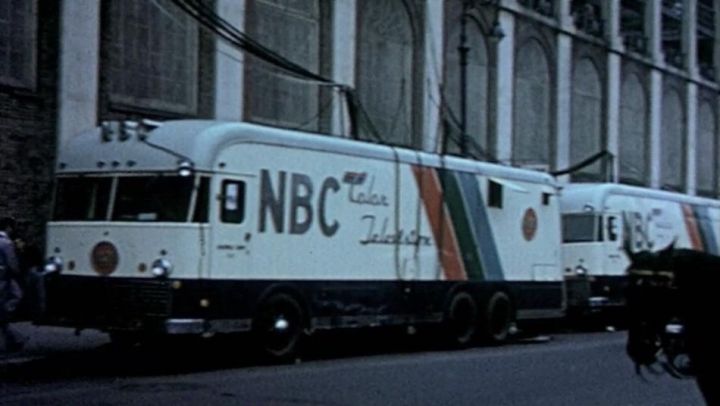 1954 Unknown 'Color Caravan' NBC outside broadcast truck in