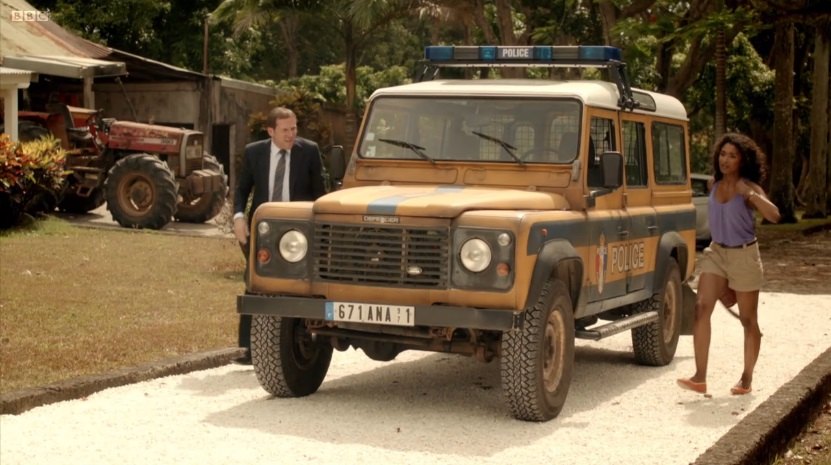 1996 LandRover Defender 110 Station Wagon 300 Tdi in "Death