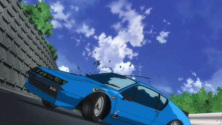 1971 Renault Alpine A310 in "Evangerion shin gekijôban Ha