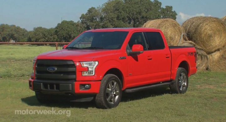 IMCDb.org: 2015 Ford F-150 3.5 EcoBoost Lariat FX4 [P552] in "Motorweek