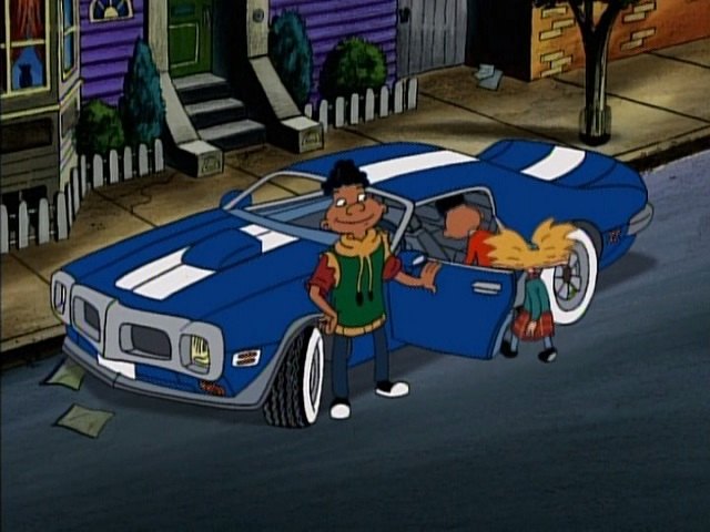 1970 Pontiac Firebird Trans Am in "Hey Arnold!, 19962004"