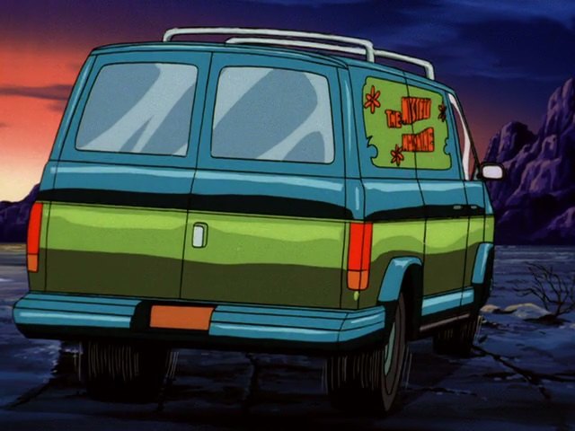 1995 Chevrolet Astro Mystery Machine 'News Van' in "Scooby