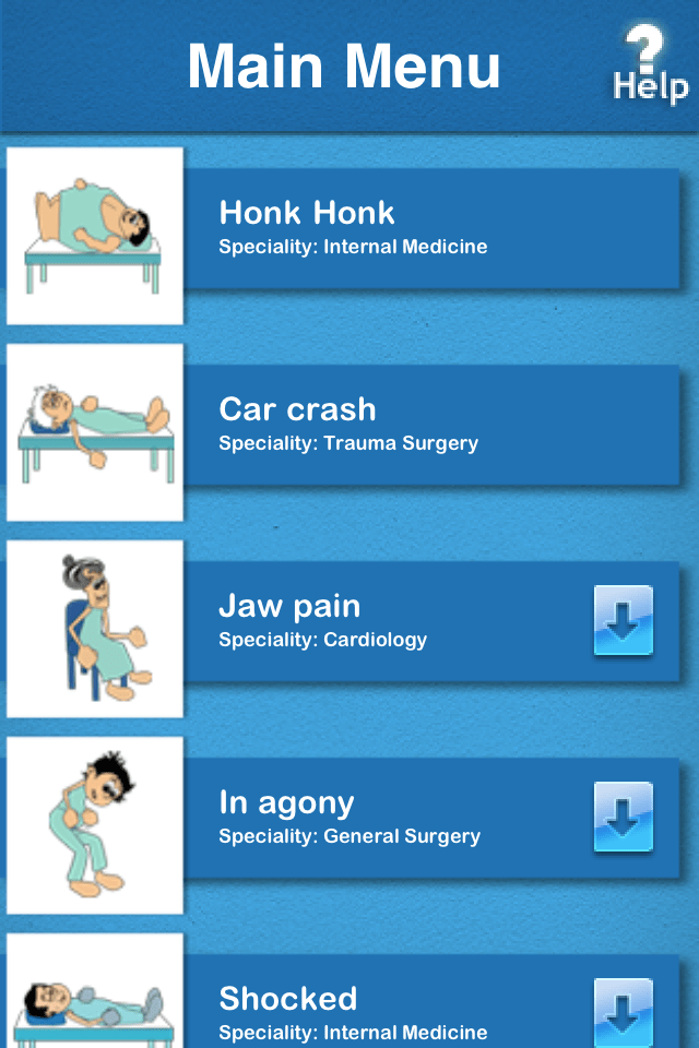 "Prognosis Your Diagnosis" app allows clinical case simulation on the