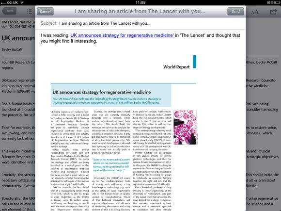 The Lancet iMedicalApps
