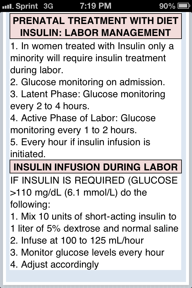 Diagnosis and Management of Gestational Diabetes iPhone medical app review